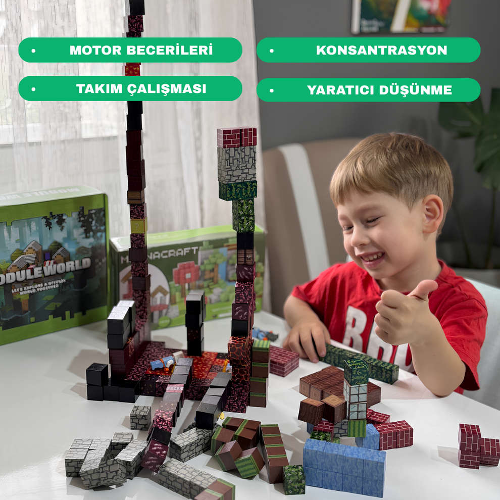 Manyetik Oyun Seti - 100 Parça