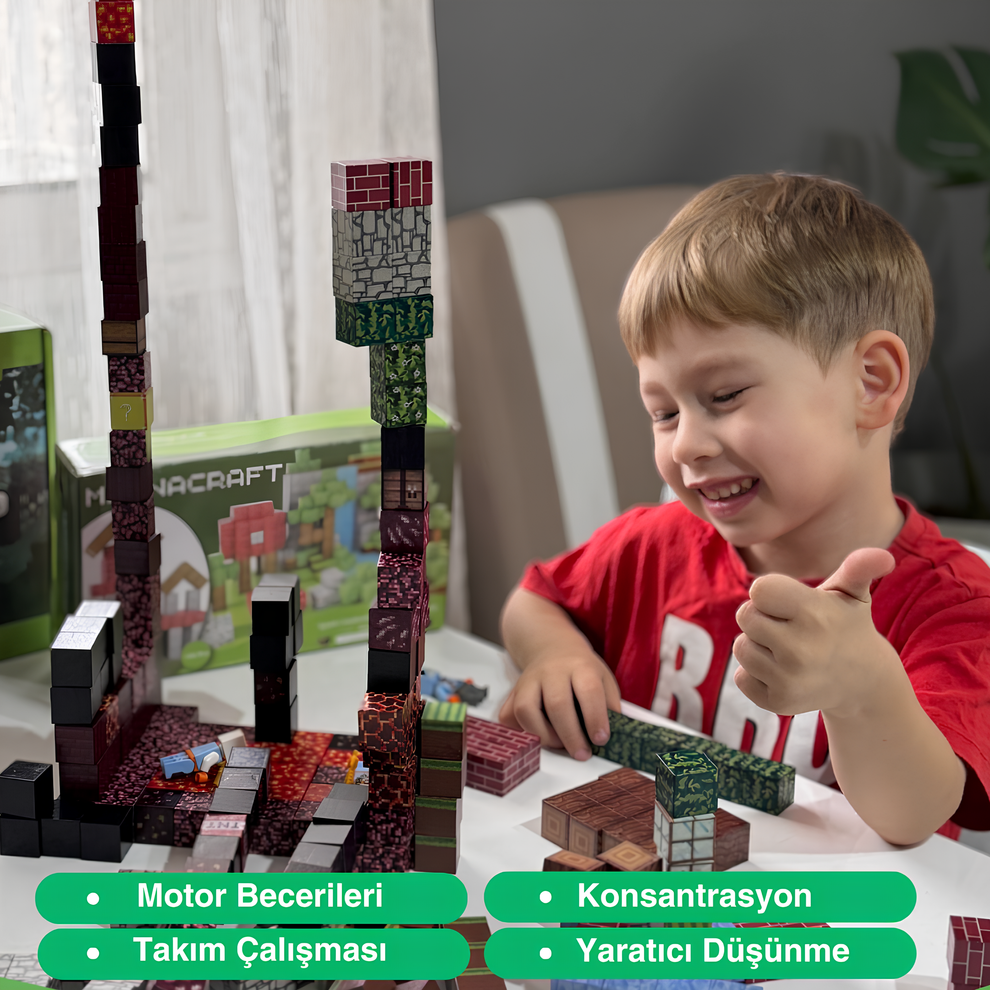 Manyetik Portal Oyun Seti - 128 Parça